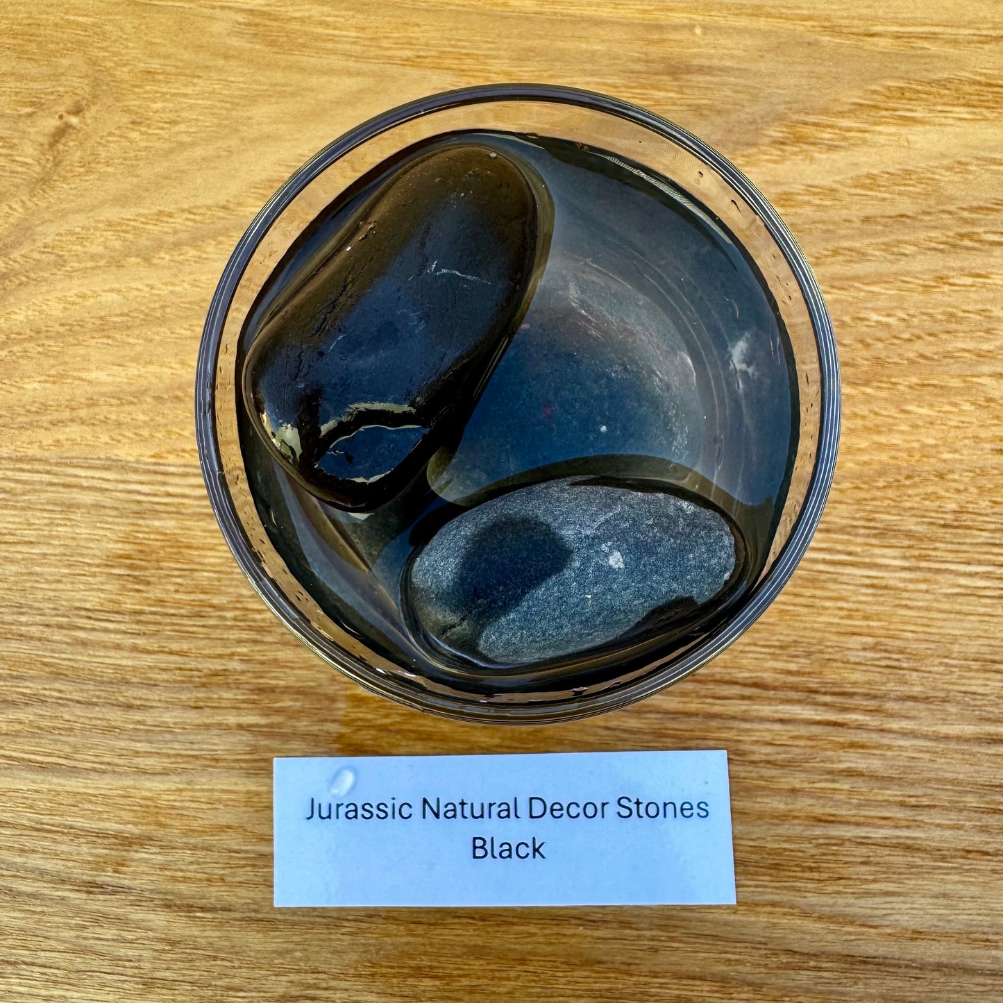 Jurassic Natural Natural Rock Jurassic Natural Decor Stones - Black Stones