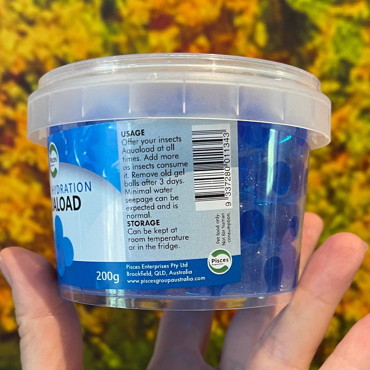 Pisces Enterprises Supplement Pisces Aquaload Insect Hydration