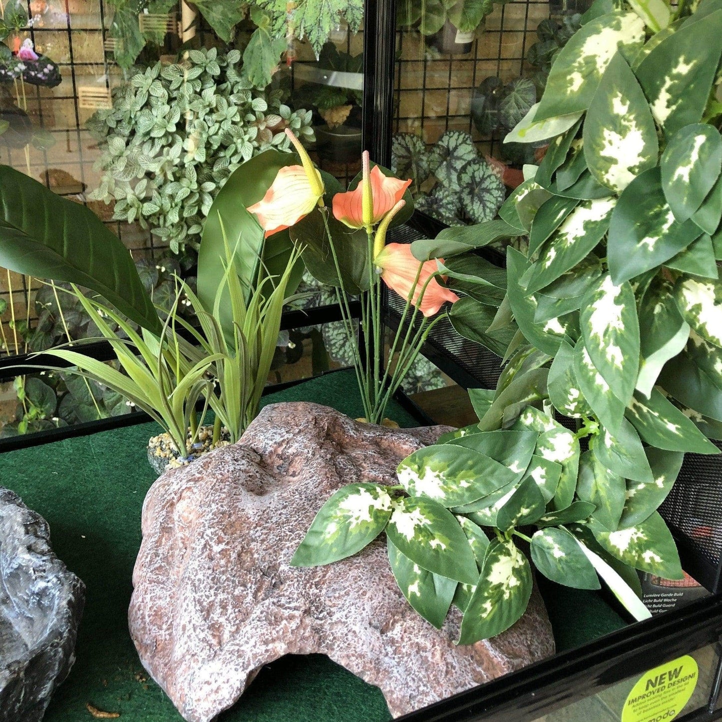 Komodo Artificial Plant Komodo Anthurium Bush