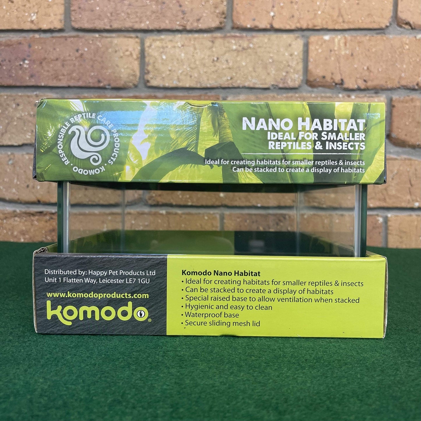 Komodo Nano Habitats Komodo Nano Habitat 21cm x 21cm x 15cm