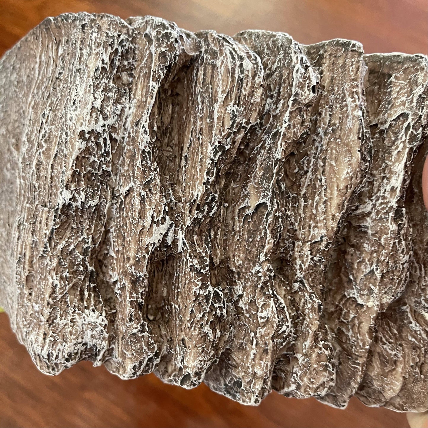 Komodo Resin Rock Decor Komodo Basking Platform Ramp Brown Large