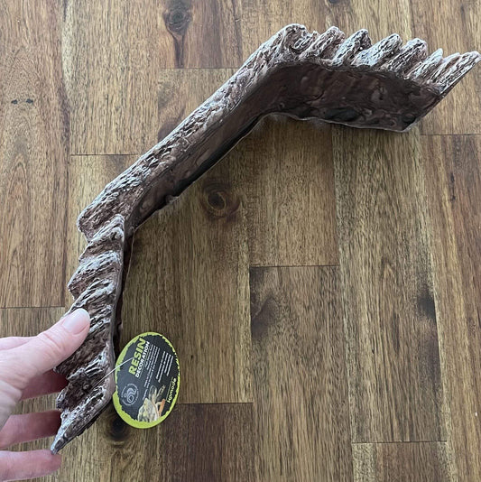 Komodo Resin Rock Decor Komodo Basking Platform Ramp Brown Large