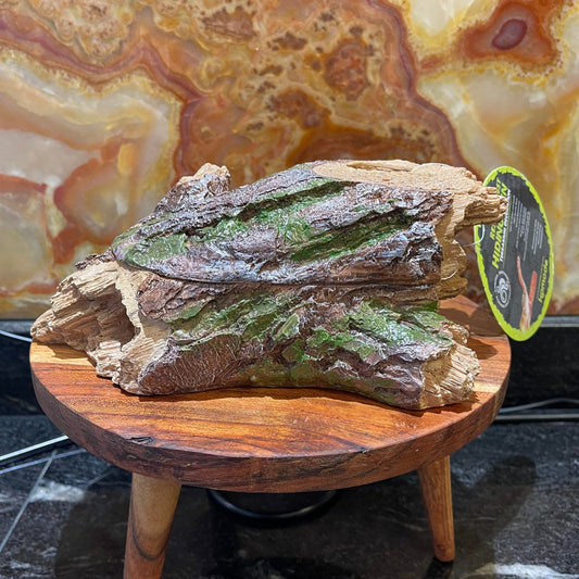 Komodo Resin Rock Decor Komodo Forest Log Hiding Den