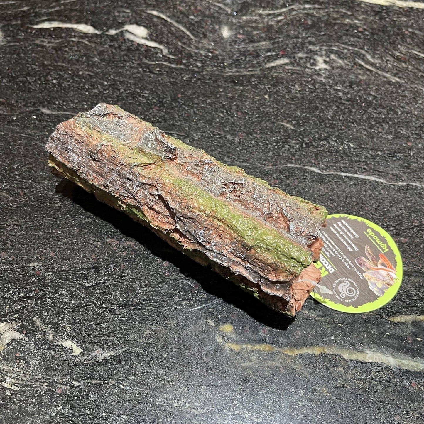 Komodo Resin Rock Decor Komodo Forest Log Small