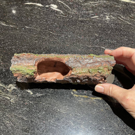 Komodo Resin Rock Decor Komodo Forest Log Small