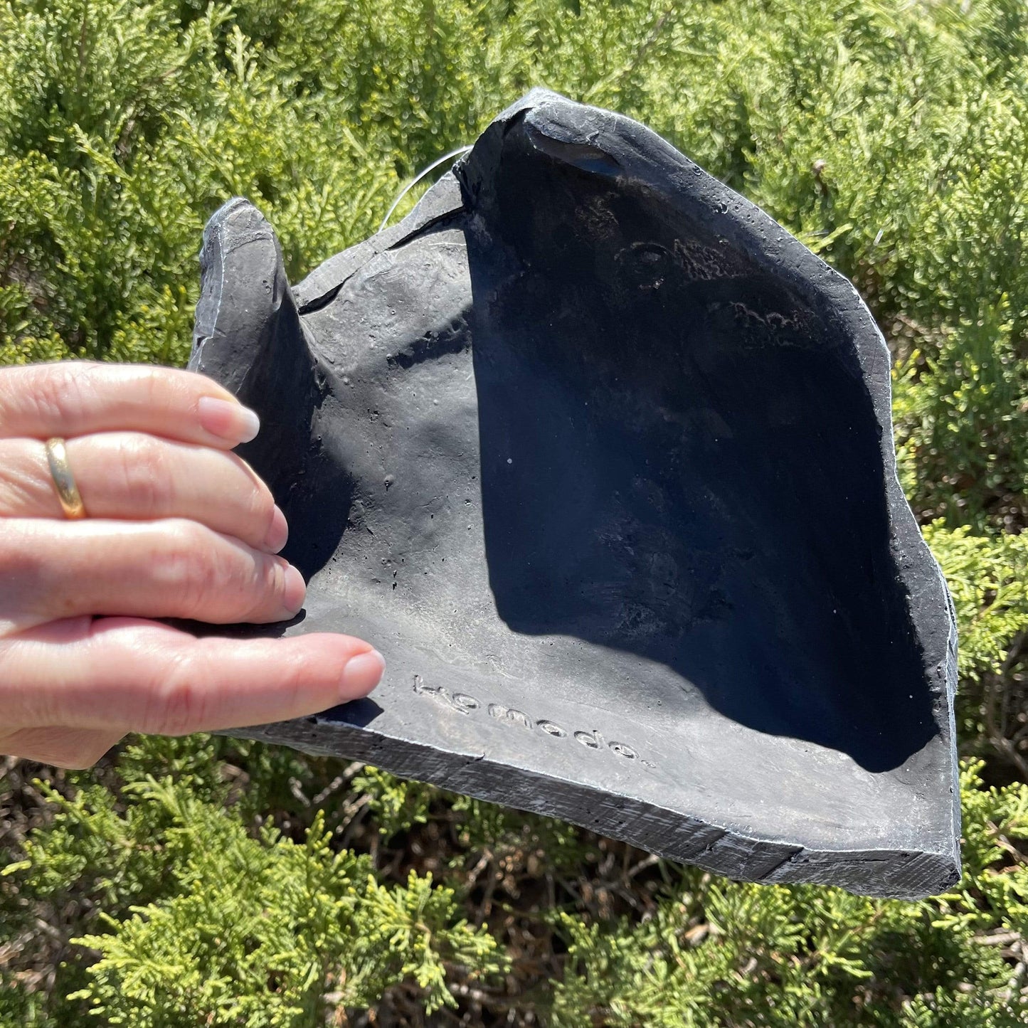 Komodo Resin Rock Decor Komodo Reptile Rock Den Grey Large