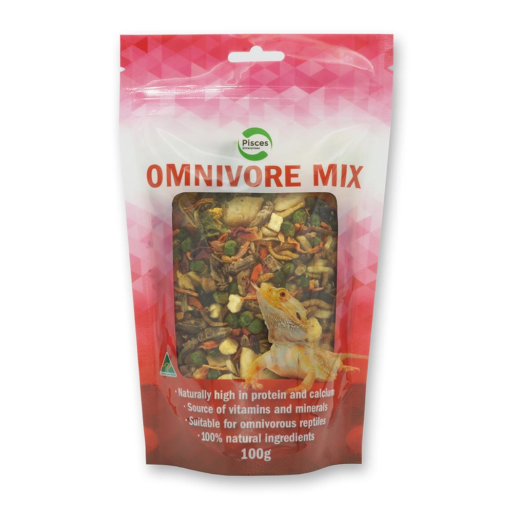 Pisces Enterprises Reptile Food Omnivore Mix Pisces 100g