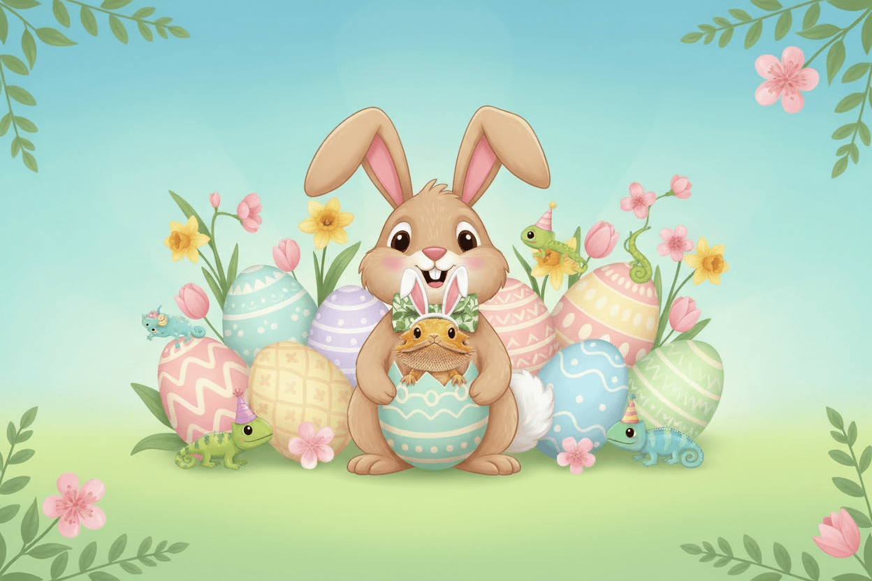 Easter Bunny Banner No Text