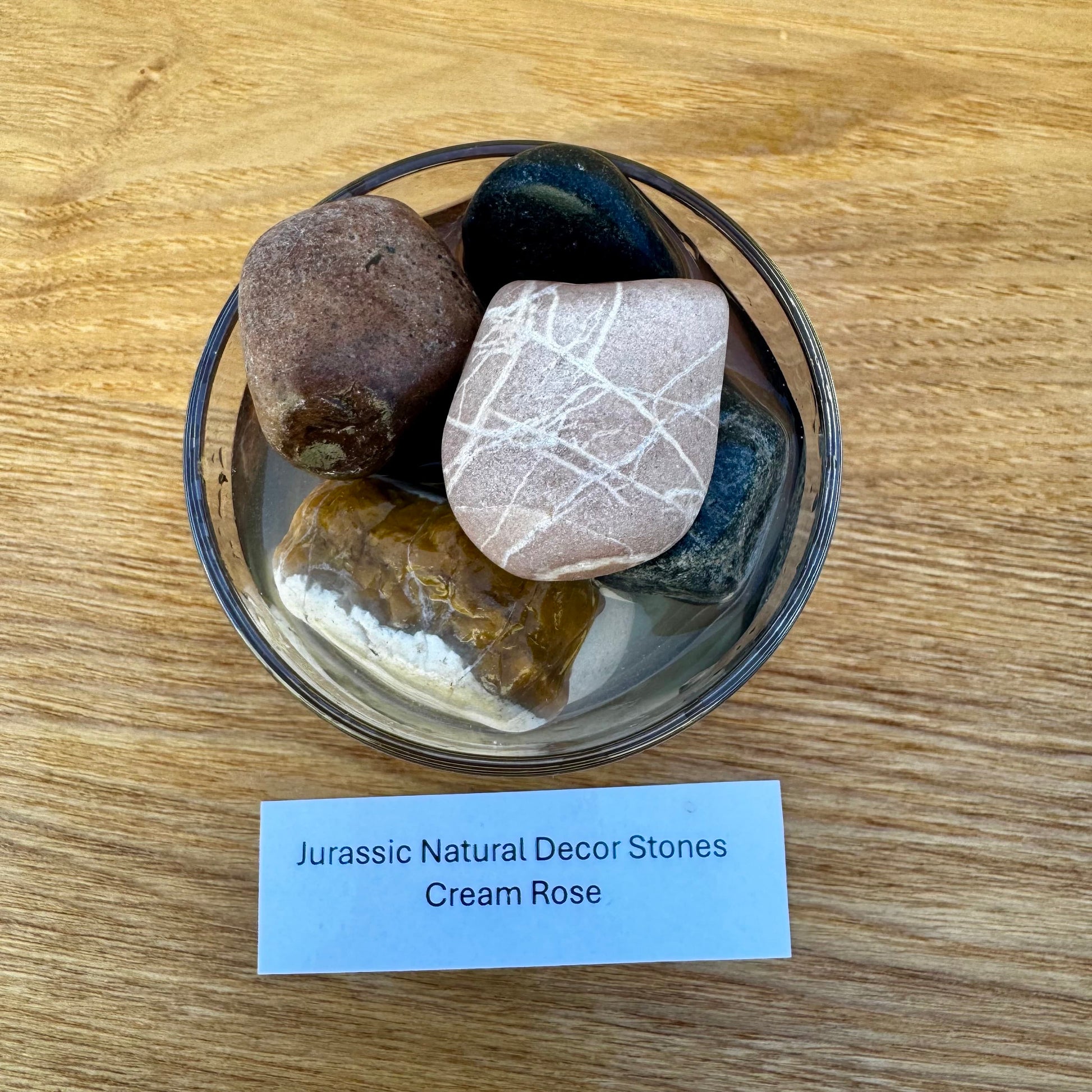 Jurassic Natural Natural Rock Jurassic Natural Decor Stones - Cream Rose Stones