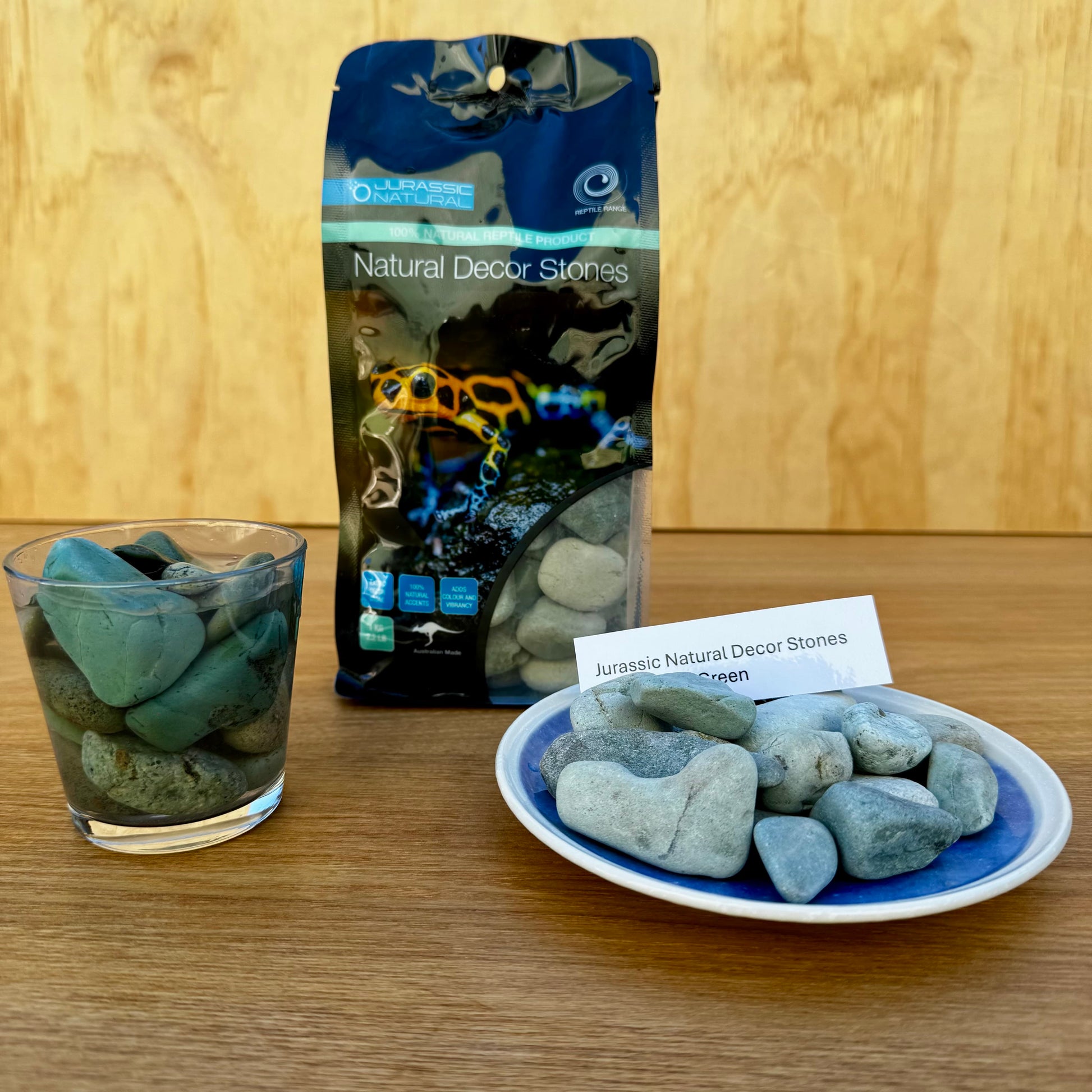 Jurassic Natural Natural Rock Jurassic Natural Decor Stones - Green Stones
