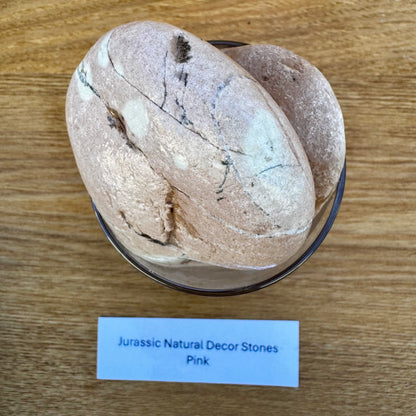 Jurassic Natural Natural Rock Jurassic Natural Decor Stones - Pink Stones