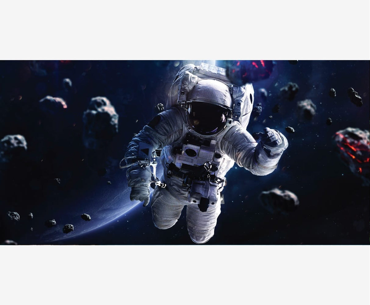 Reptile Realm Aqua Natural 2 foot (40cm high by 60cm wide) Spaceman Poster Background - Major Tom