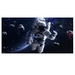 Reptile Realm Aqua Natural Spaceman Poster Background - Major Tom