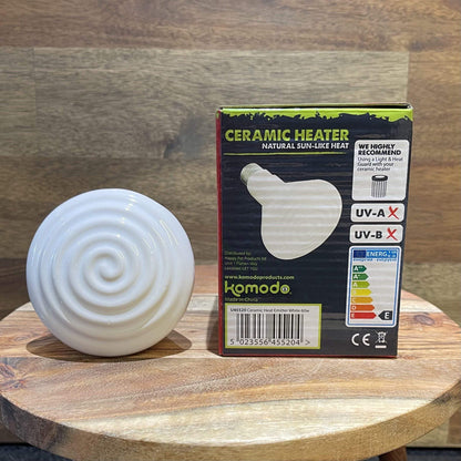 Komodo Bulb Komodo Ceramic Heat Emitter White 60W