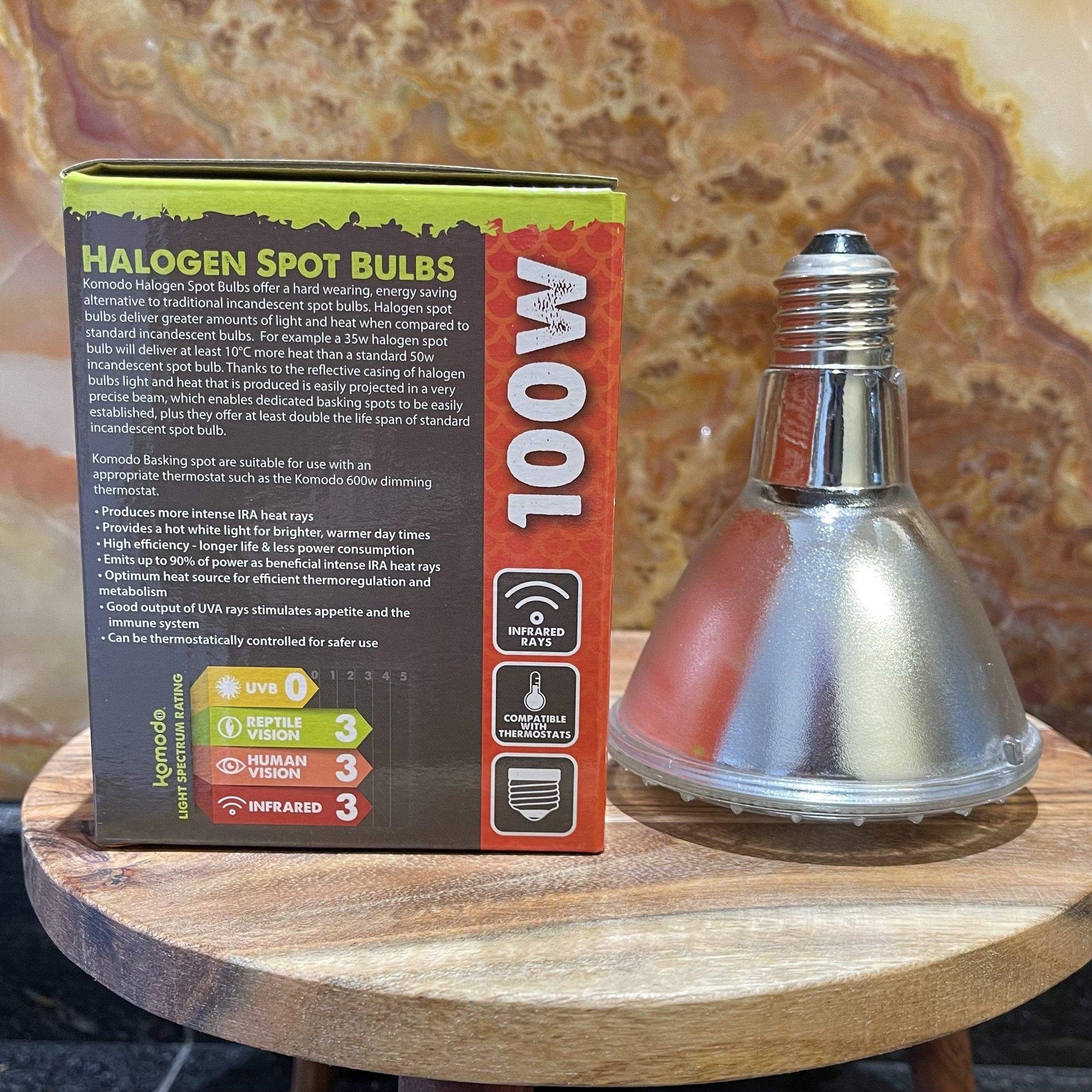 Komodo Bulb Komodo Halogen Spot Bulb ES 100W