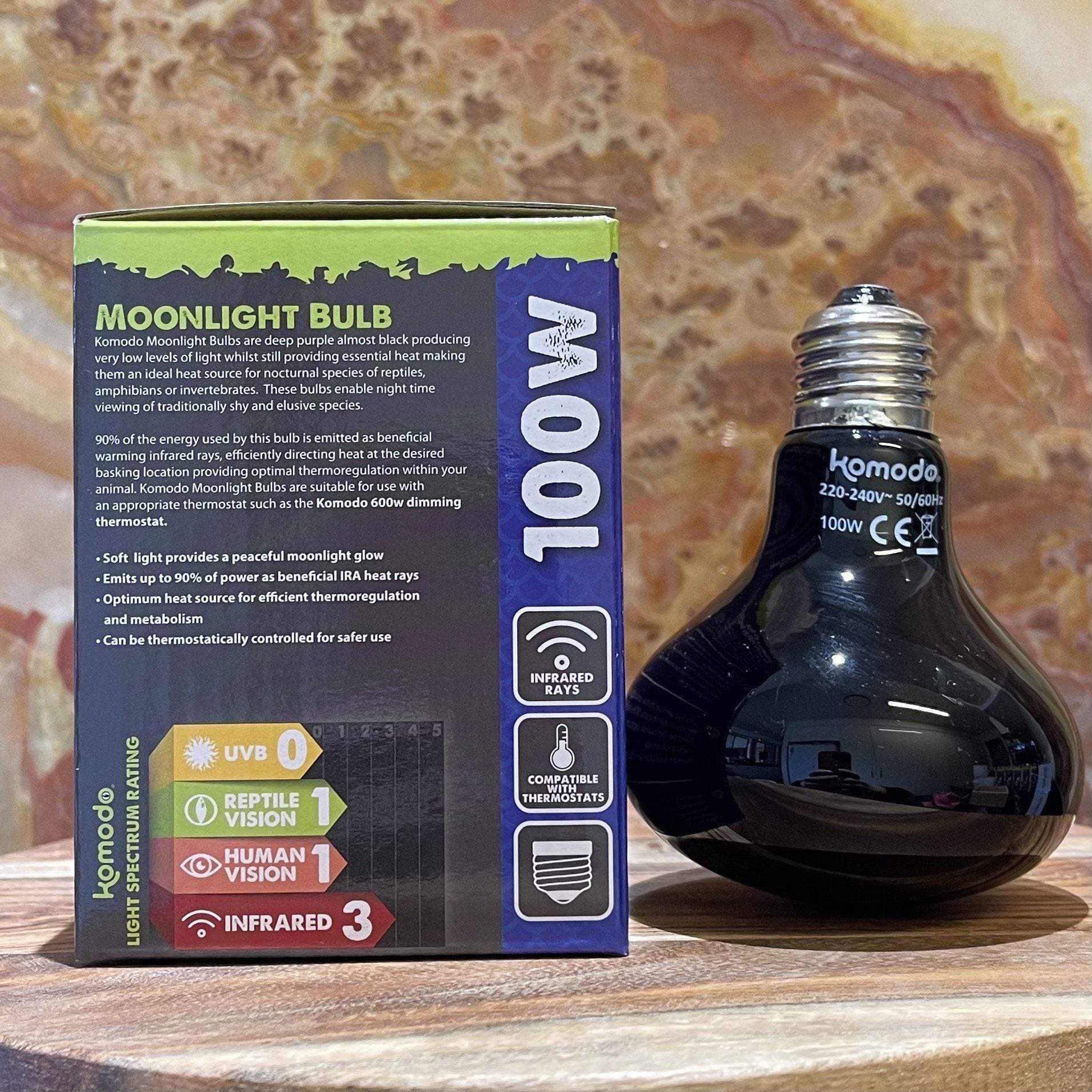 Komodo Bulb Komodo Moonlight Bulb ES 100W