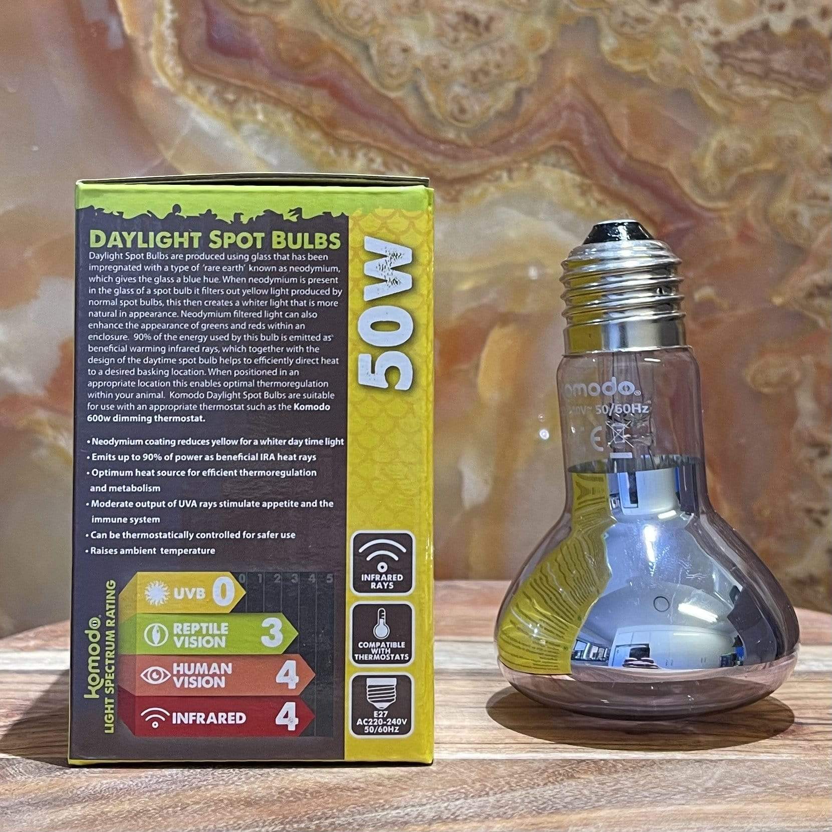 Komodo Bulb Komodo Neodymium Daylight Spot Bulb 50W