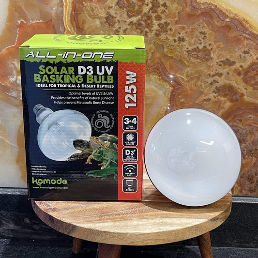 Komodo Bulb Komodo Solar D3 UV Basking Bulb 125W