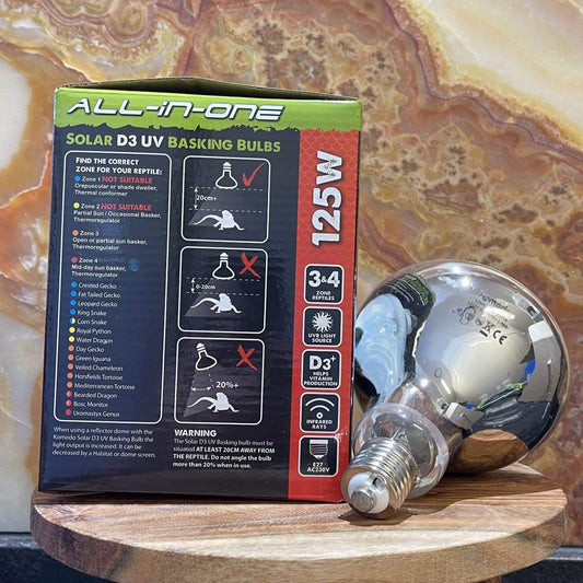 Komodo Bulb Komodo Solar D3 UV Basking Bulb 125W