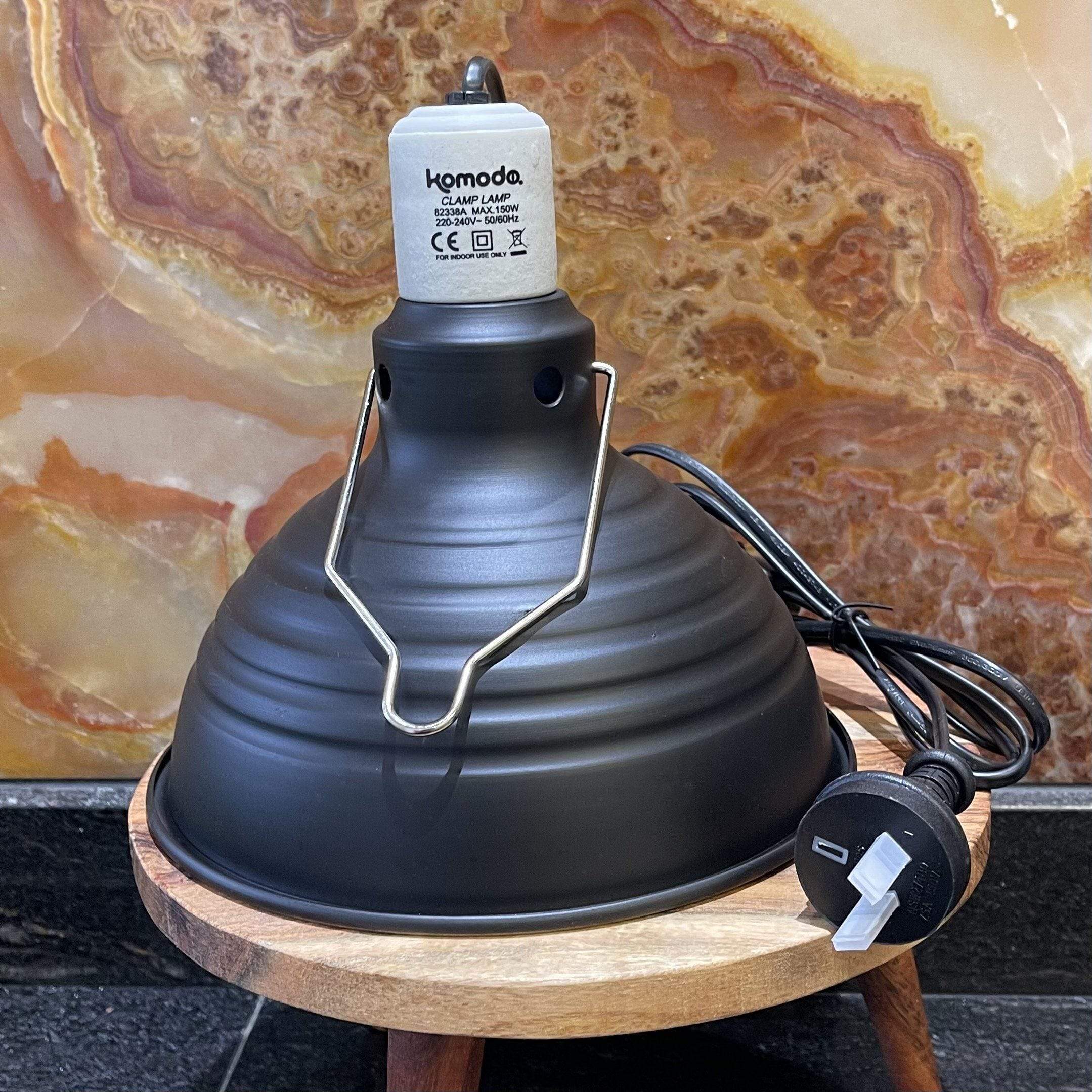 Komodo Light & Heat Komodo Aluminium Reflector Dome 150W (19x21x21cm)