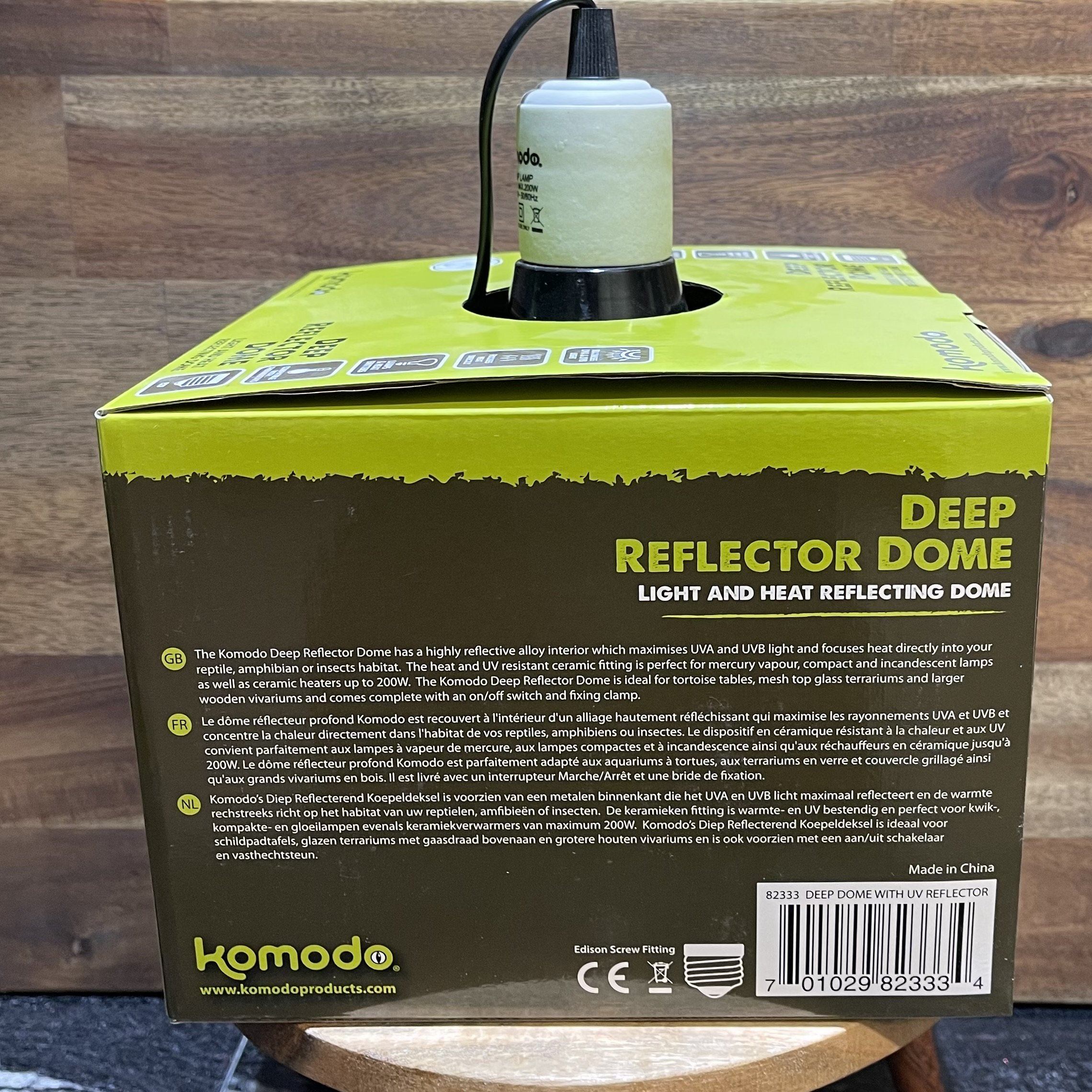 Komodo Light & Heat Komodo Deep Reflector Dome 200W (22x21x21cm)