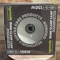 Komodo Light & Heat Komodo Dome Clamp Lamp Fixture 150W (17x22x22cm)