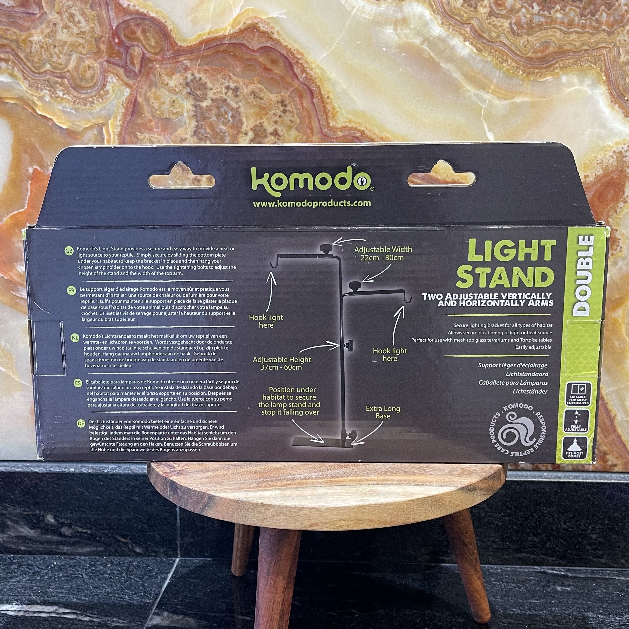 Komodo Light & Heat Komodo Light Stand Double