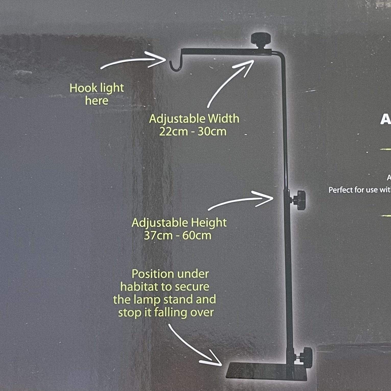 Komodo Light & Heat Komodo Light Stand Single