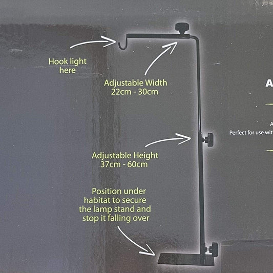 Komodo Light & Heat Komodo Light Stand Single