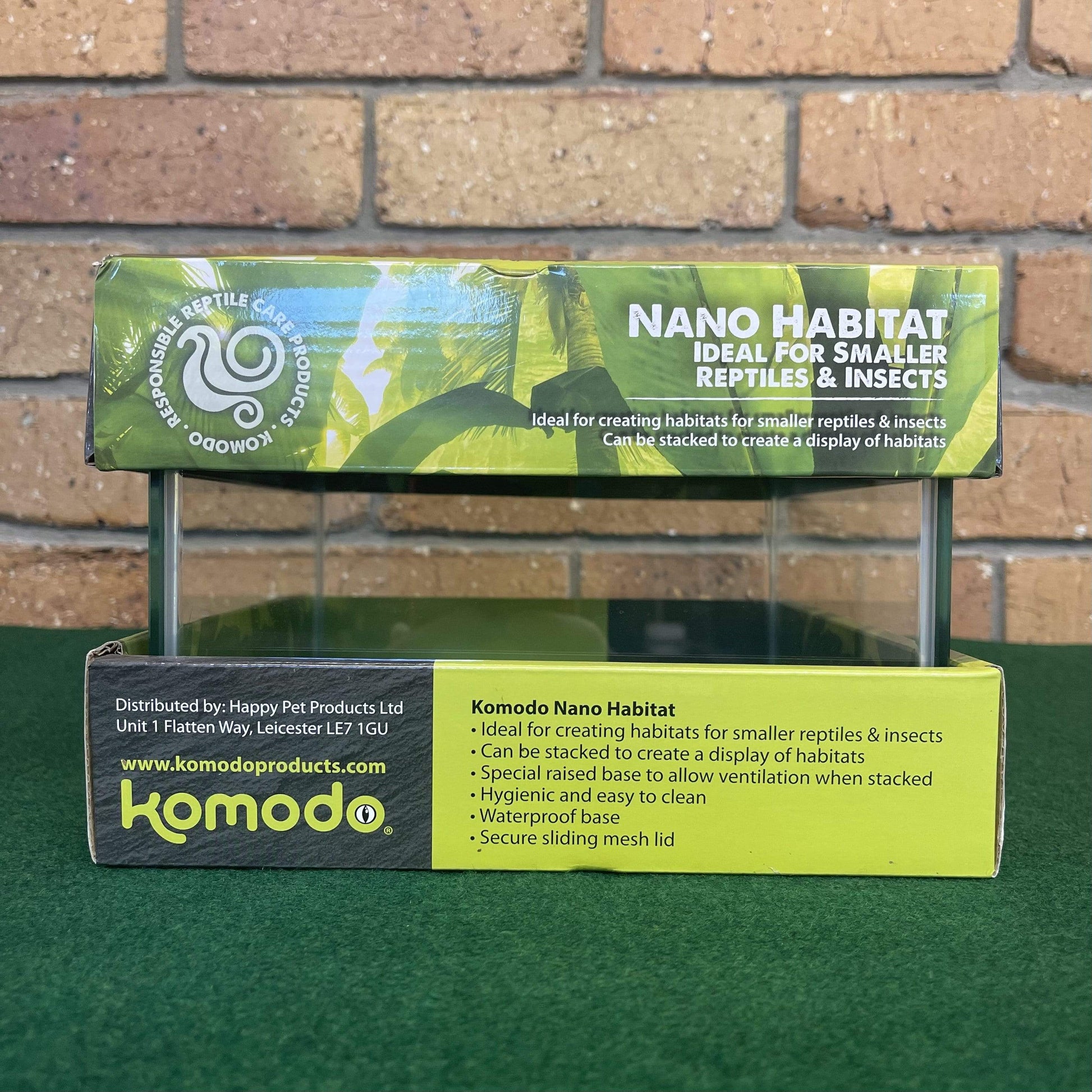 Komodo Nano Habitats Komodo Nano Habitat 21cm x 21cm x 15cm