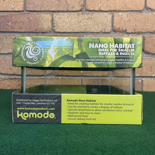 Komodo Nano Habitats Komodo Nano Habitat 21cm x 21cm x 15cm