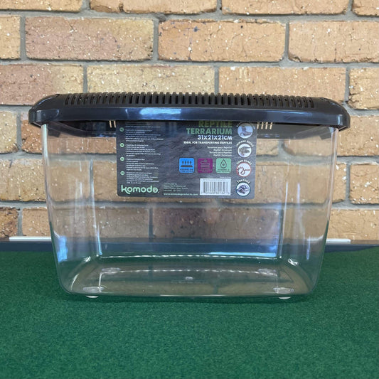 Komodo Plastic Terrarium Komodo Plastic Terrarium 31cm x 21cm x 21cm