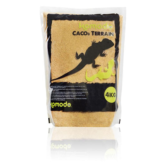 Komodo Reptile Bedding & Substrates Komodo CaCo³ Reptile Sand Blend Caramel 4kg