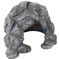 Komodo Resin Rock Decor Komodo Cave Den Grey