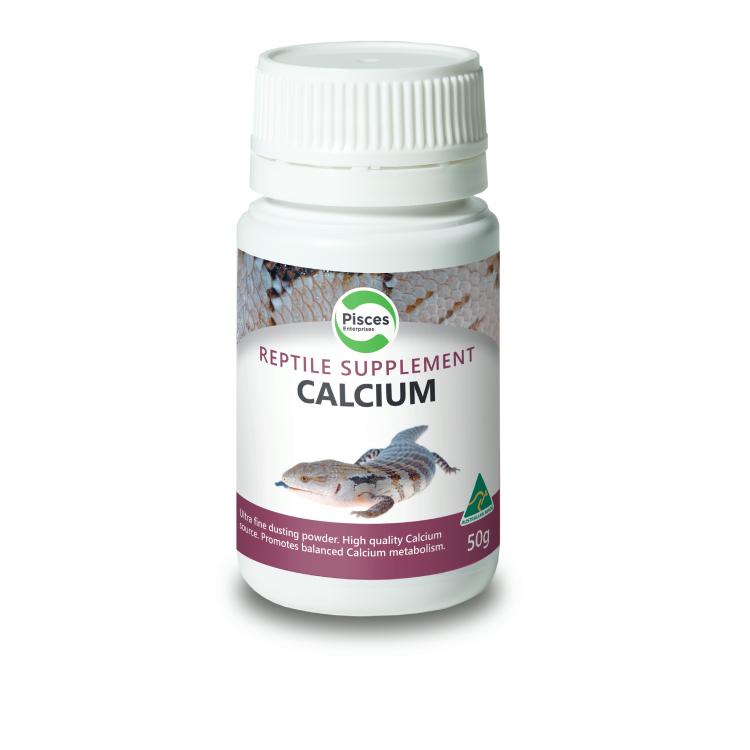 Pisces Enterprises Supplement Pisces Calcium Reptile Supplement 50g