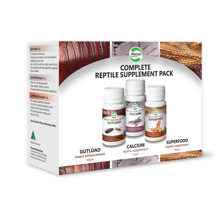 Pisces Enterprises Supplement Pisces Complete Reptile Supplement Pack