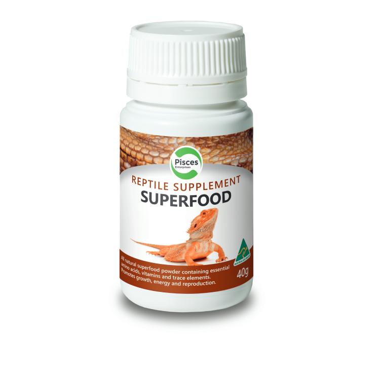 Pisces Enterprises Supplement Pisces Superfood Reptile Supplement 40g