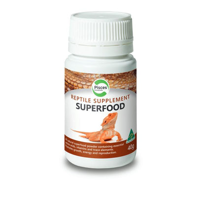 Pisces Enterprises Supplement Pisces Superfood Reptile Supplement 40g